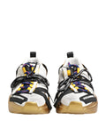 Chaussures basses Daymaster multicolores de Dolce & Gabbana, sneakers tendance avec design coloré et détails stylés.