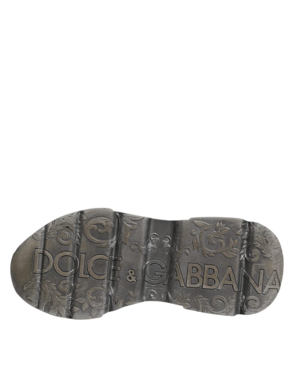 Chaussures sneakers basses blanches Dolce & Gabbana Daymaster en cuir, chaussures de mode pour hommes et femmes.