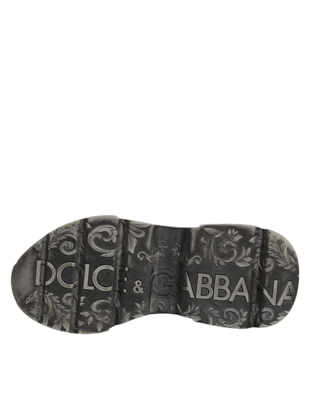 Chaussures basses blanches Dolce & Gabbana Daymaster en cuir, sneakers élégants et confortables pour homme.