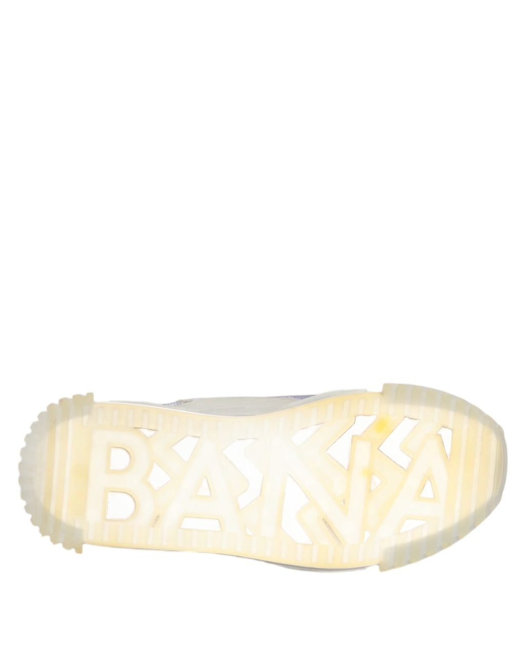 Chaussures sneakers basses noires et argentées Dolce & Gabbana pour hommes, design moderne et élégant.