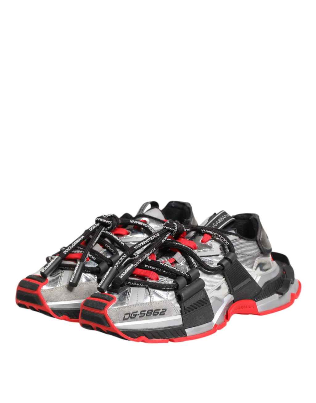 Chaussures sneakers basses pour homme Dolce & Gabbana Space multicolores avec design spacieux et coloré.