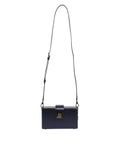 Sac à bandoulière Dolce & Gabbana Blue DG BOX en cuir de mouton, bandoulière en cuir élégante, design tendance bleu.