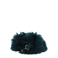 Sac à bandoulière en cuir vert Fendi, élégant et sophistiqué, avec détails en cuir de haute qualité.