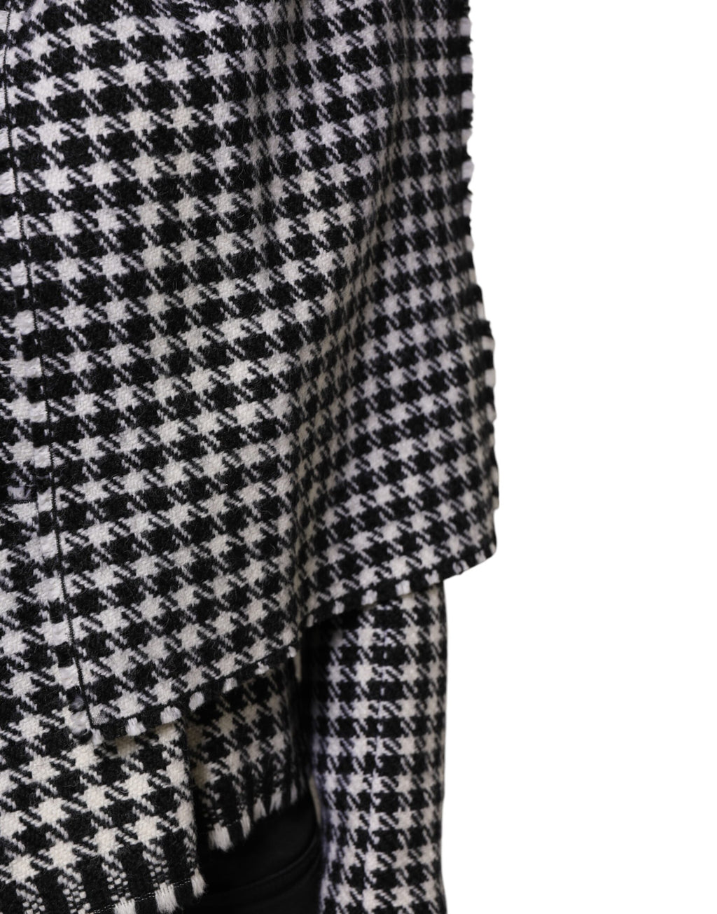 Veste en laine multicolore à motif monochrome de Dolce & Gabbana, style élégant et tendance.