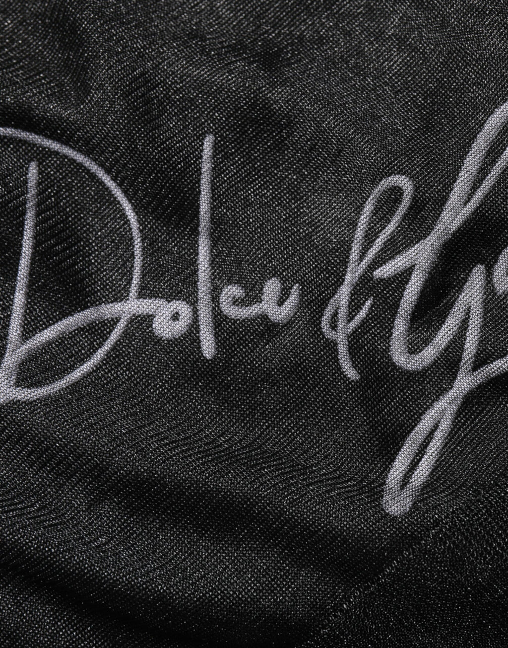 Sweat-shirt noir en polyester de Dolce & Gabbana, pull à manches longues et coupe décontractée, doux et confortable.