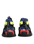 Chaussures de trekking Dolce & Gabbana Sorrento multicolores, baskets de sport élégantes pour hommes.