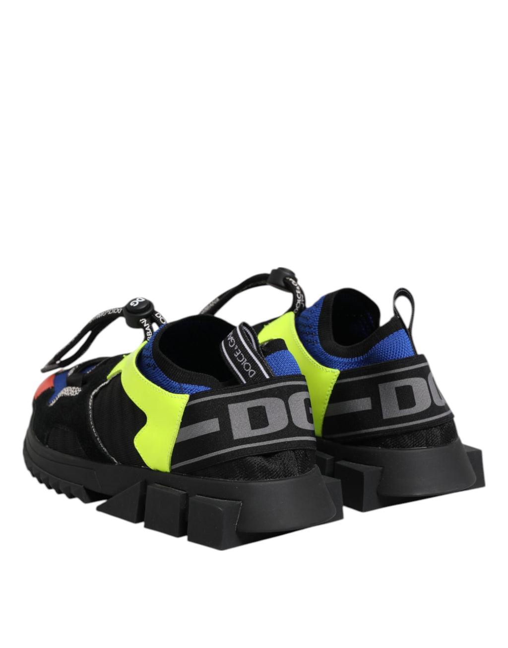 Chaussures de trekking Dolce & Gabbana Sorrento multicolores, baskets de marche tendance avec semelle robuste et design coloré.