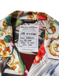Chemise décontractée Dolce & Gabbana à imprimé coquillage multicolore pour Hawaii, style casual et élégant.