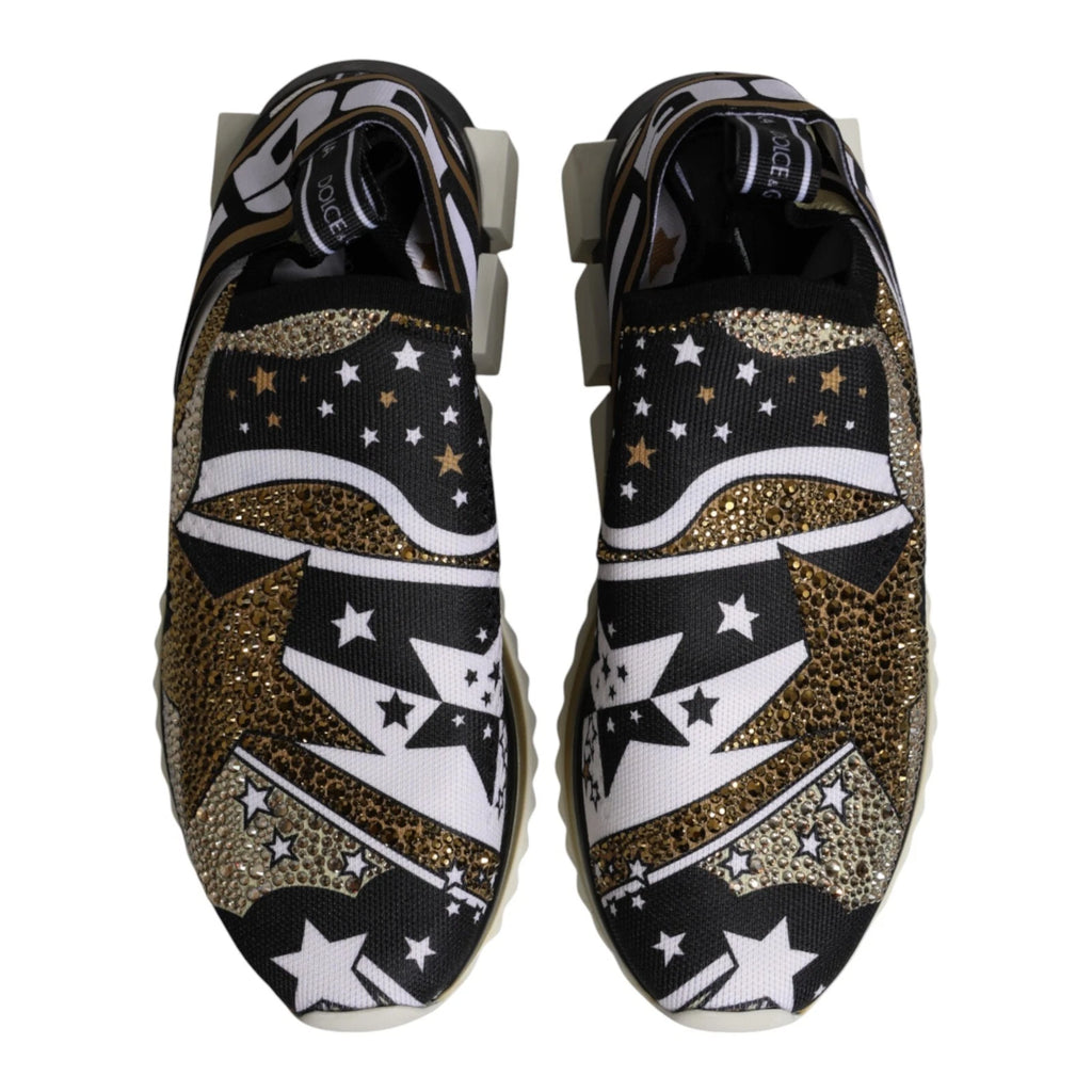 Chaussures sneakers basses multicolores Dolce & Gabbana Sorrento, chaussure de sport élégante avec design vibrant.
