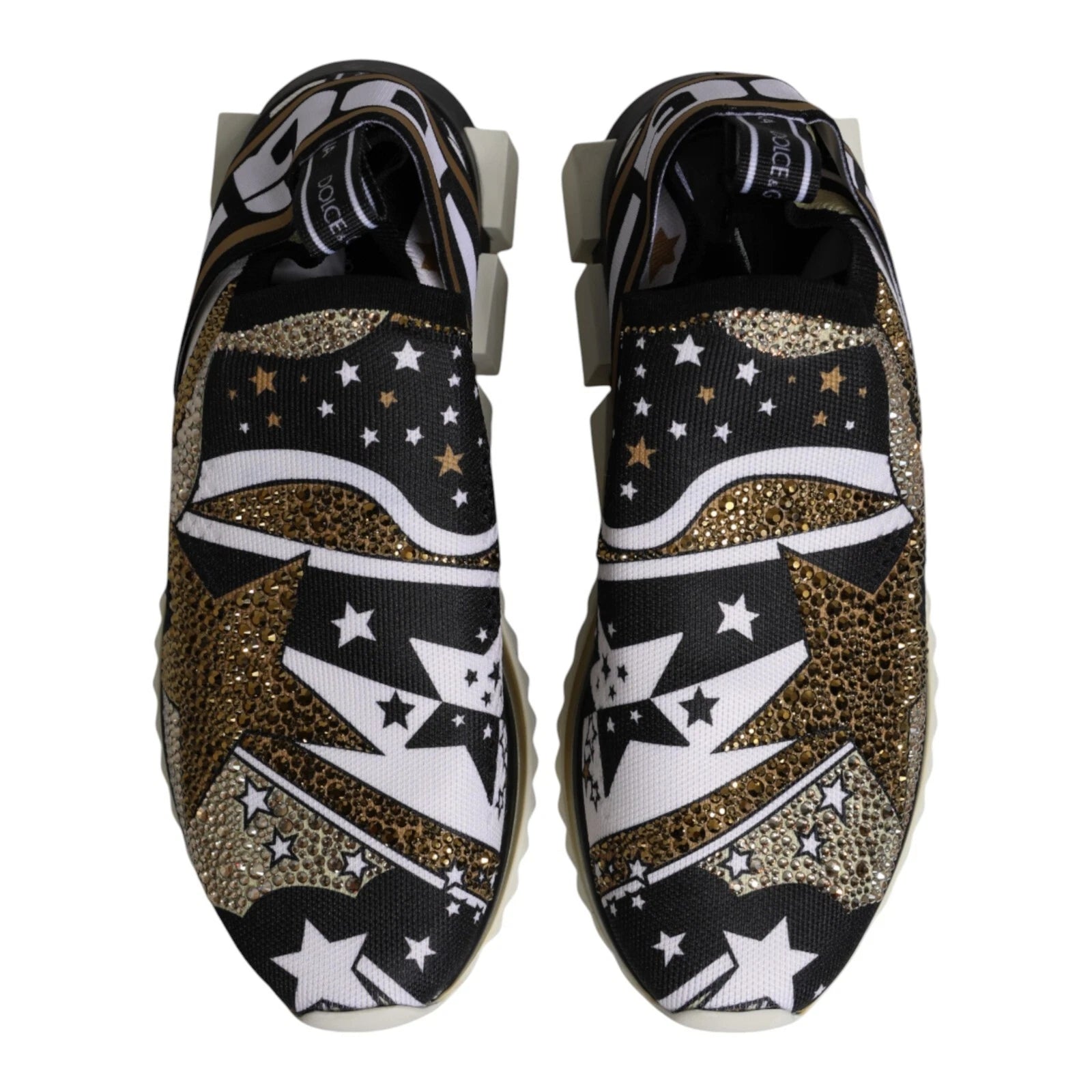Chaussures sneakers basses multicolores Dolce & Gabbana Sorrento, chaussure de sport élégante avec design vibrant.