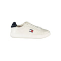 Chaussure sneaker femme Tommy Hilfiger Bianco en polyuréthane, vue de face, style décontracté et moderne.