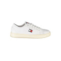 Baskets pour femmes Tommy Hilfiger Bianco en polyuréthane, design moderne blanc avec détails tendance.