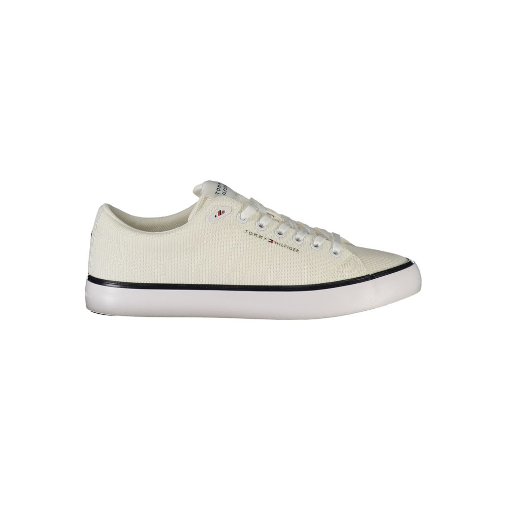Tommy Hilfiger Weiß Polyester Herren Sneaker