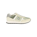 Sneakers pour homme Tommy Hilfiger en polyuréthane vert, style décontracté et confortable.