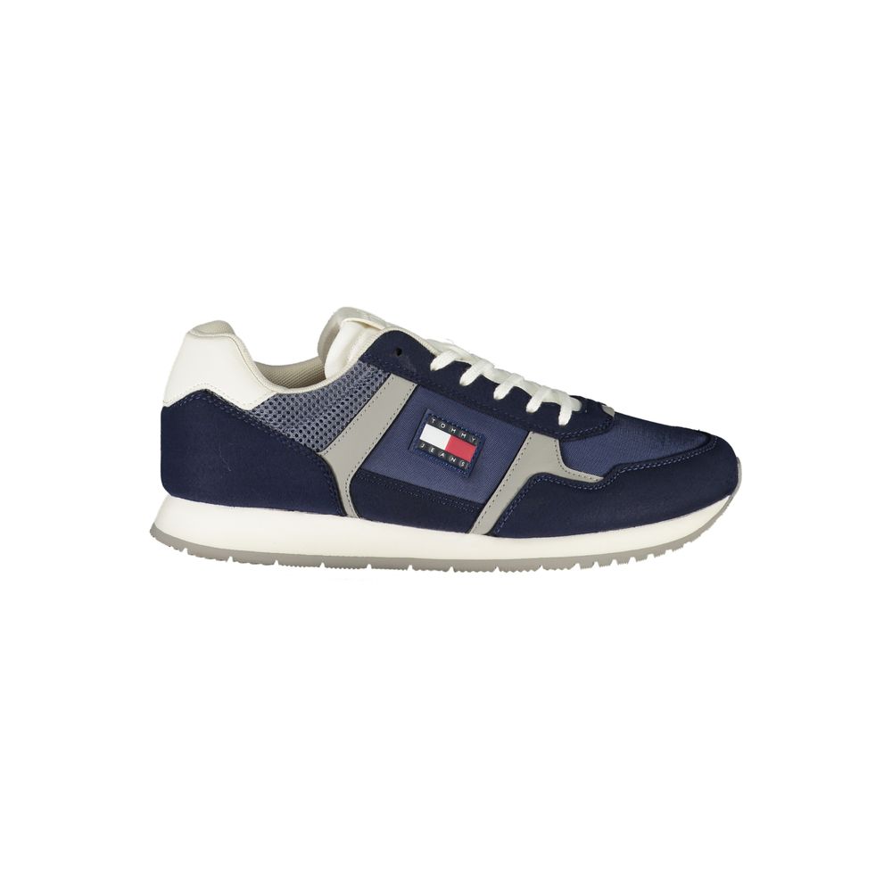 Tommy Hilfiger Blauer Herren-Sneaker aus Polyurethan