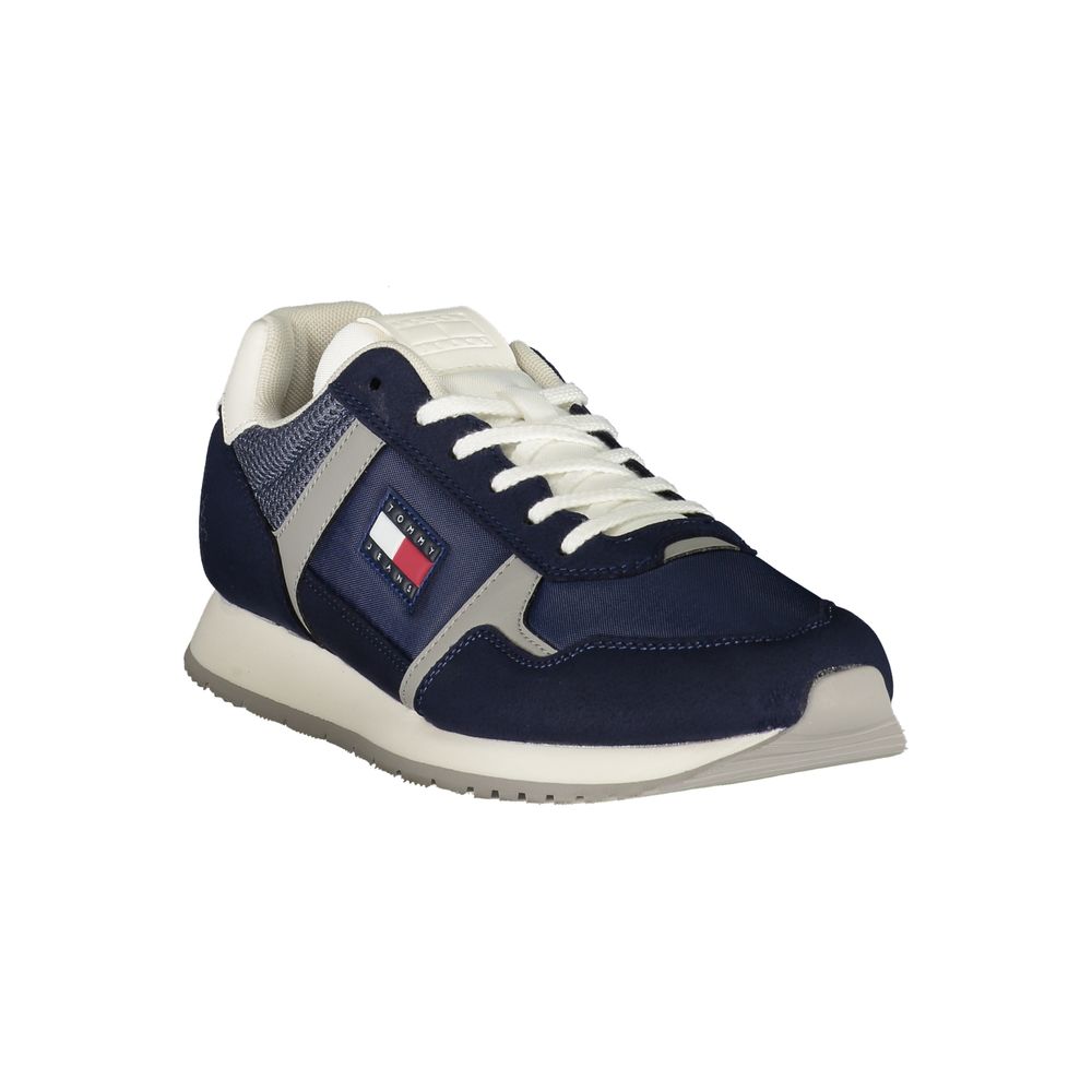 Tommy Hilfiger Blauer Herren-Sneaker aus Polyurethan