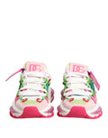 Chaussures sneakers basses Dolce & Gabbana Airmaster en cuir multicolore, style décontracté et tendance, vue de face