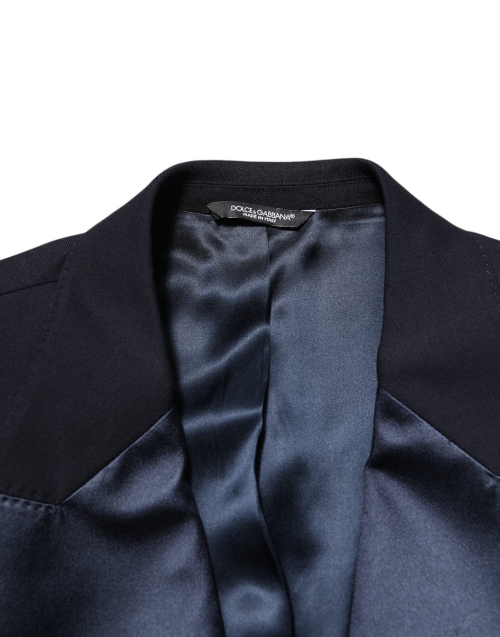 Costume en laine et soie noire Dolce & Gabbana Sicilia, 3 pièces, veste, pantalon et gilet élégant.