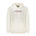 Sweatshirt blanc en coton pour homme de la marque Tommy Hilfiger, style décontracté et confortable.