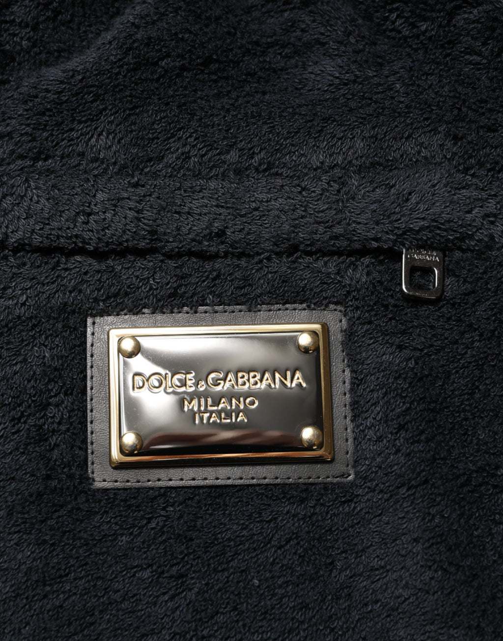 Pantalon de jogging Dolce & Gabbana pour homme en coton noir avec logo, style décontracté et confortable.