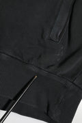 Sweat à capuche Dolce & Gabbana noir avec logo, zip complet, pull en molleton pour homme.