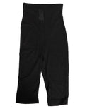Sous-vêtements midi noirs Dolce & Gabbana, culotte taille haute ajustée, en tissu doux et élégant.