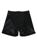 Slip en soie noire Dolce & Gabbana pour femmes, sous-vêtement extensible avec coupe ajustée.