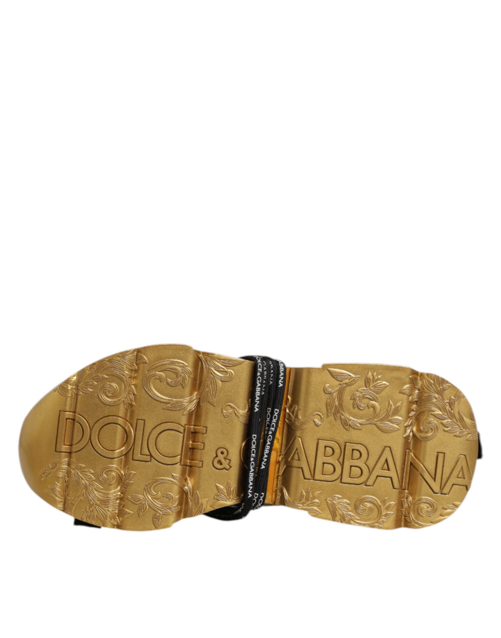 Baskets basses Dolce & Gabbana Daymaster multicolores avec semelle blanche et design coloré, vue de face.