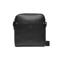 Sac à messenger noir en polyéthylène de Calvin Klein Jeans, avec logo visible, style moderne et pratique pour un usage quotidien.