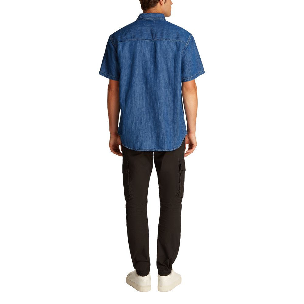Calvin Klein Jeans Blaues Denimhemd