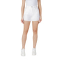 Calvin Klein Jeans Weiße Baumwoll-Shorts