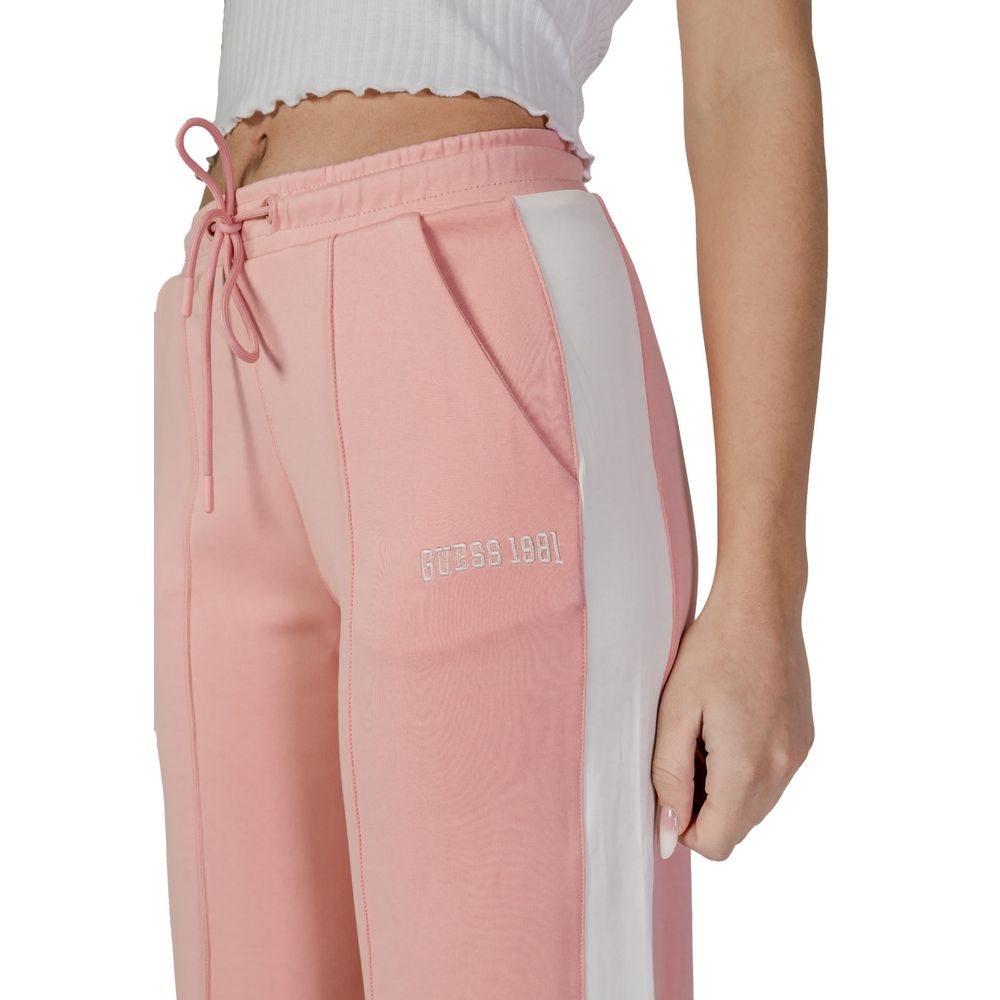 Pantalons de sport Guess Active en polyester multicolore, joggers pour l'entraînement avec design ajusté et confortable.