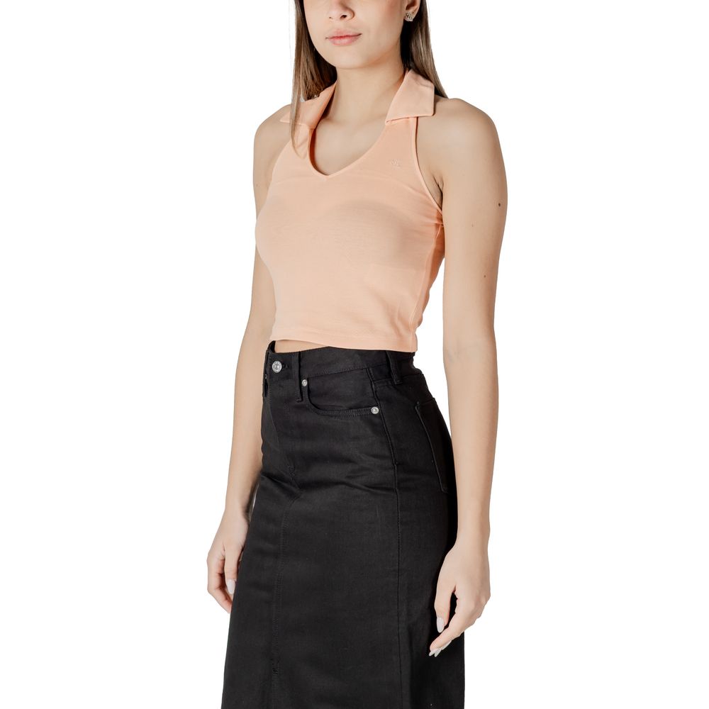 Calvin Klein Jeans Orange Baumwoll-Top