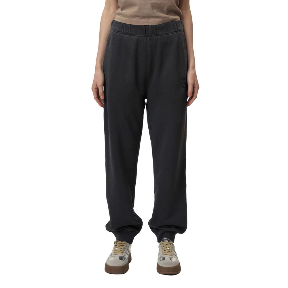 Pantalons de jogging gris en coton de Calvin Klein Jeans, style décontracté pour le sport ou le confort quotidien.