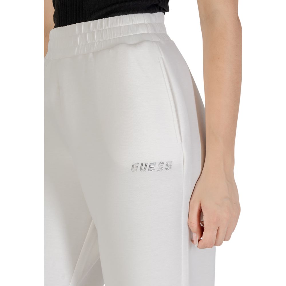 Pantalons de sport Guess Active en viscose, joggers d'entraînement confortables avec ceinture élastique et coupe décontractée.