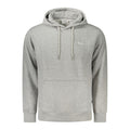 Sweatshirt gris en coton pour homme de la marque Pepe Jeans, coupe décontractée, col rond et manches longues.