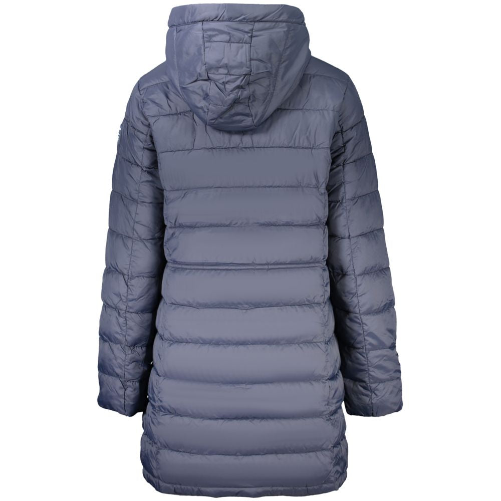 Pepe Jeans Blaue Polyamid Damenjacke