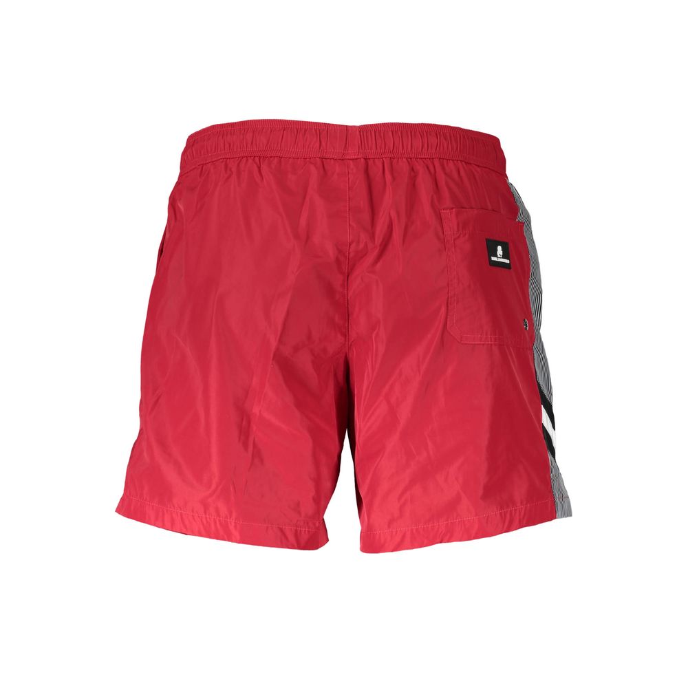 Karl Lagerfeld Rosso Polyester Badeshorts für Herren