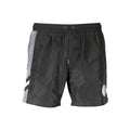 Shorts de bain homme Karl Lagerfeld Nero en polyester, avec motif noir, parfaits pour la plage ou la piscine.