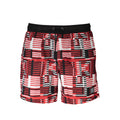 Maillot de bain homme Karl Lagerfeld Rosso en polyester, boxer de natation rouge avec logo noir, style élégant et confortable.