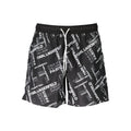 Karl Lagerfeld Badeshorts für Herren, Schwarz, Polyester