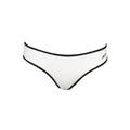 Maillot de bain blanc Karl Lagerfeld pour femmes en polyamide, coupe élégante et confortable.
