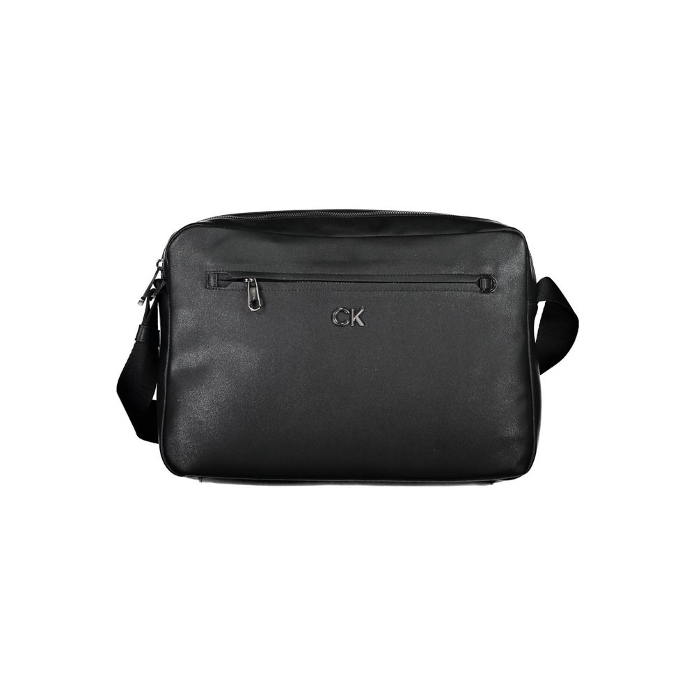 Calvin Klein Nero Herren-Aktentasche aus recyceltem Polyester