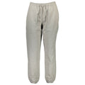 Pantalon de sweat en coton gris pour femmes de la marque Calvin Klein, confortable et décontracté.