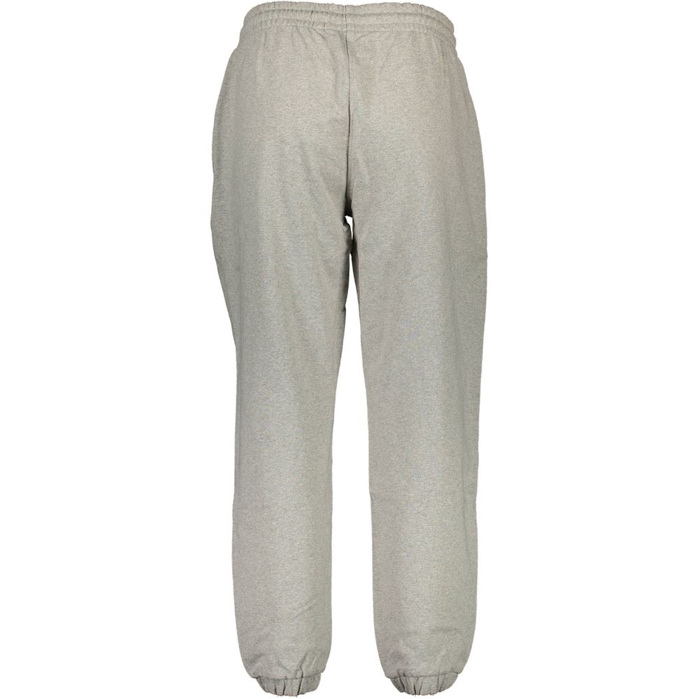 Pantalon de sweat en coton gris pour femme de Calvin Klein, style décontracté et confortable.