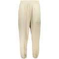 Pantalon de jogging beige en coton pour homme de la marque Calvin Klein, vue de face.
