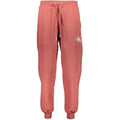 Pantalon de jogging en coton pour femme de Calvin Klein, modèle Rosso, avec coupe décontractée et logo discret sur la jambe.