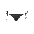 Maillot de bain femme Karl Lagerfeld en polyamide noir, coupe ajustée et élégante, pour la natation ou la plage.