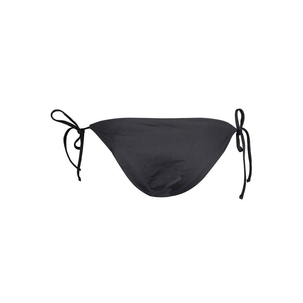 Maillot de bain femme Karl Lagerfeld noir en polyamide, coupe confortable et élégante pour la plage ou la piscine.