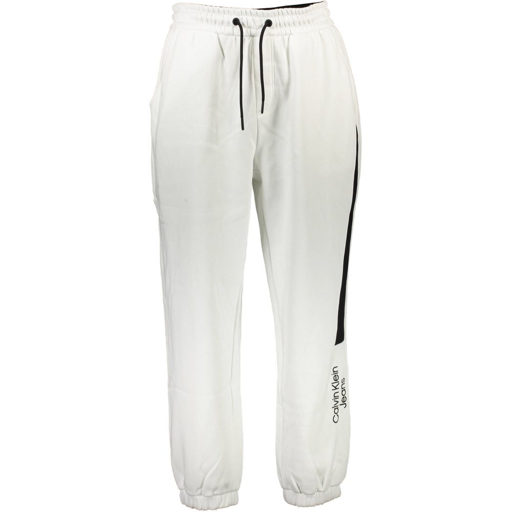 Calvin Klein Weißer Baumwoll-Sweatpant für Herren